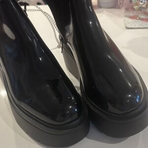 Black Women's Platform Boots